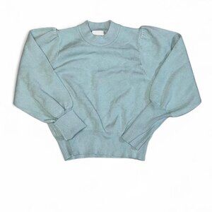 SOLD Blue Green Knit Sweater